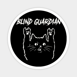 blind guardian metal cat Magnet